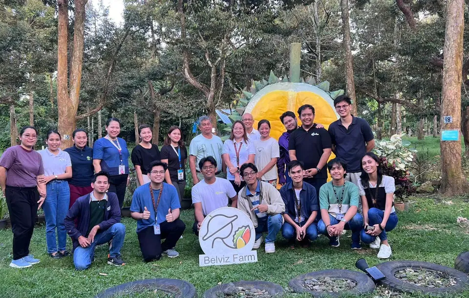 The AIDurian team with industry partners at Belviz Farms